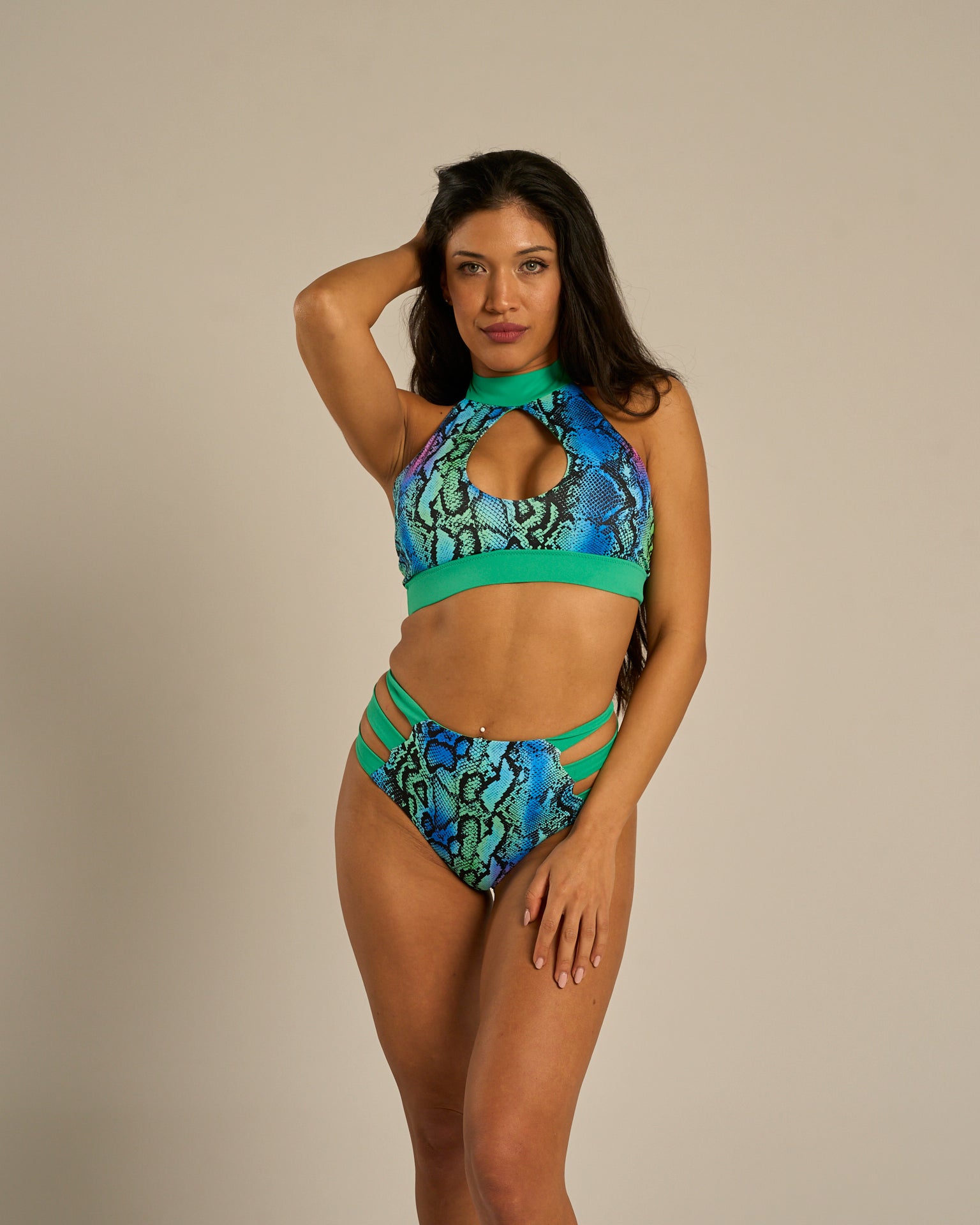 Pole Dance Top "Mermaid Core"