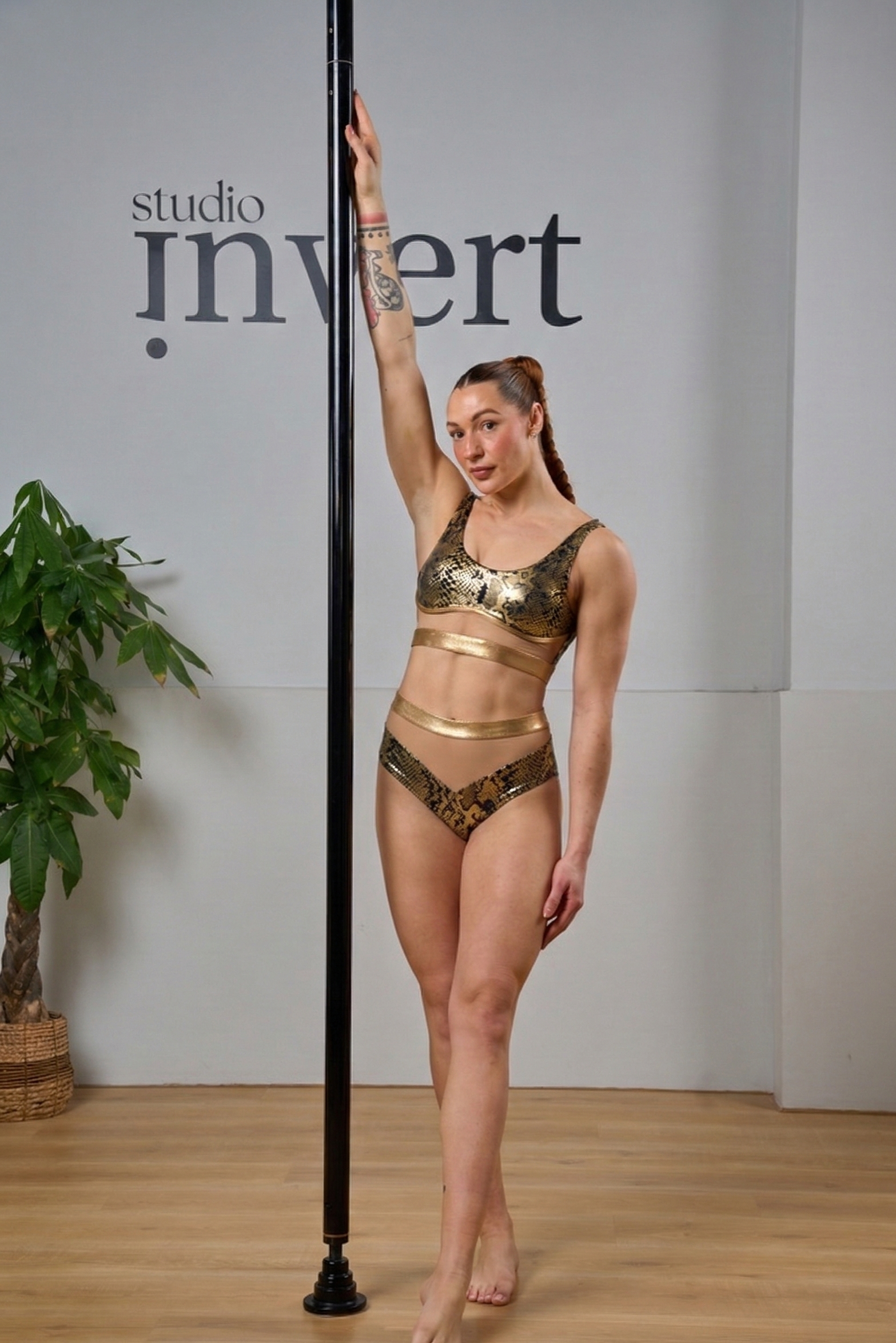 Pole Dance Set "Golden Aura"