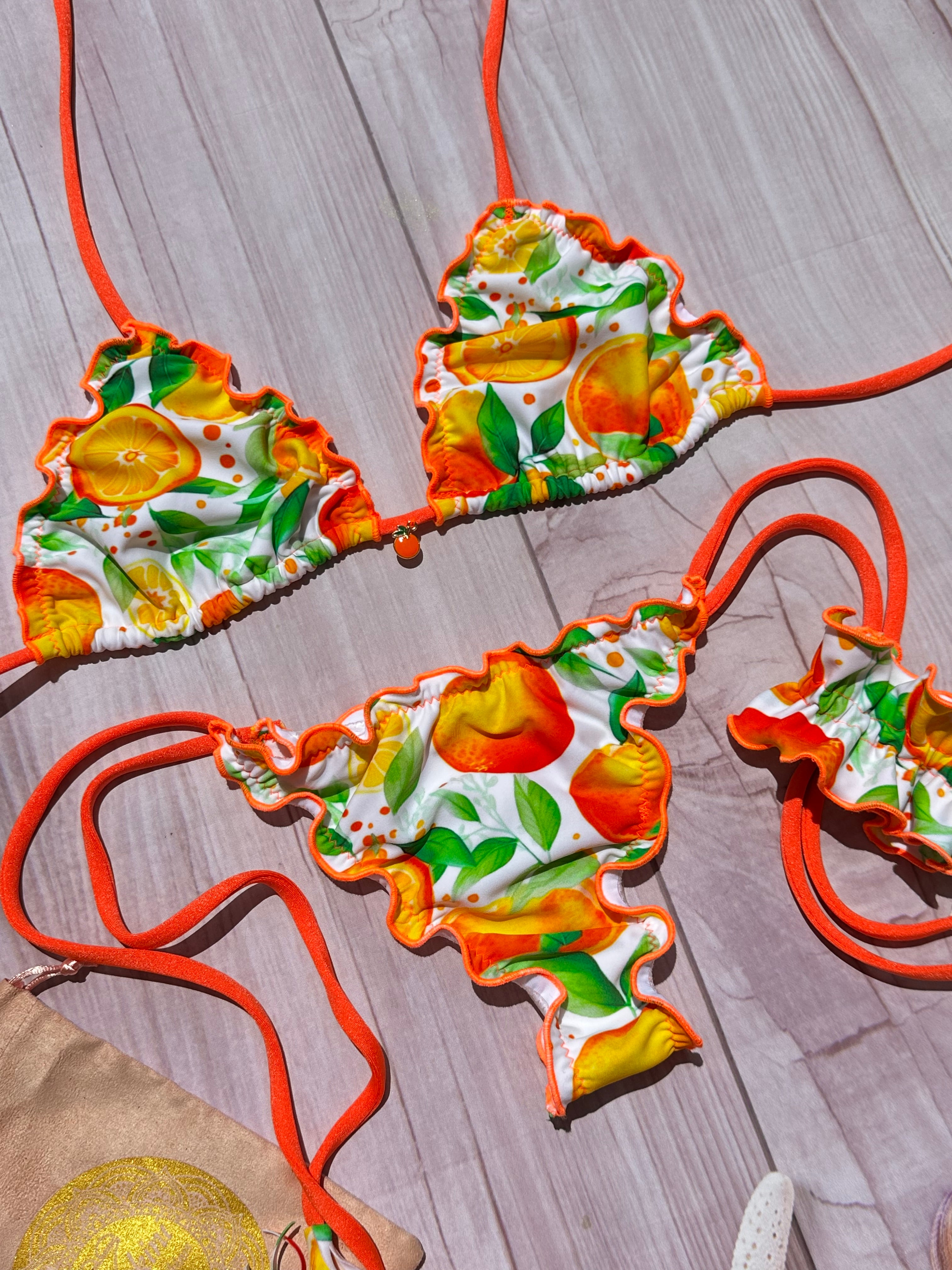 Trio Color Bikini Set
