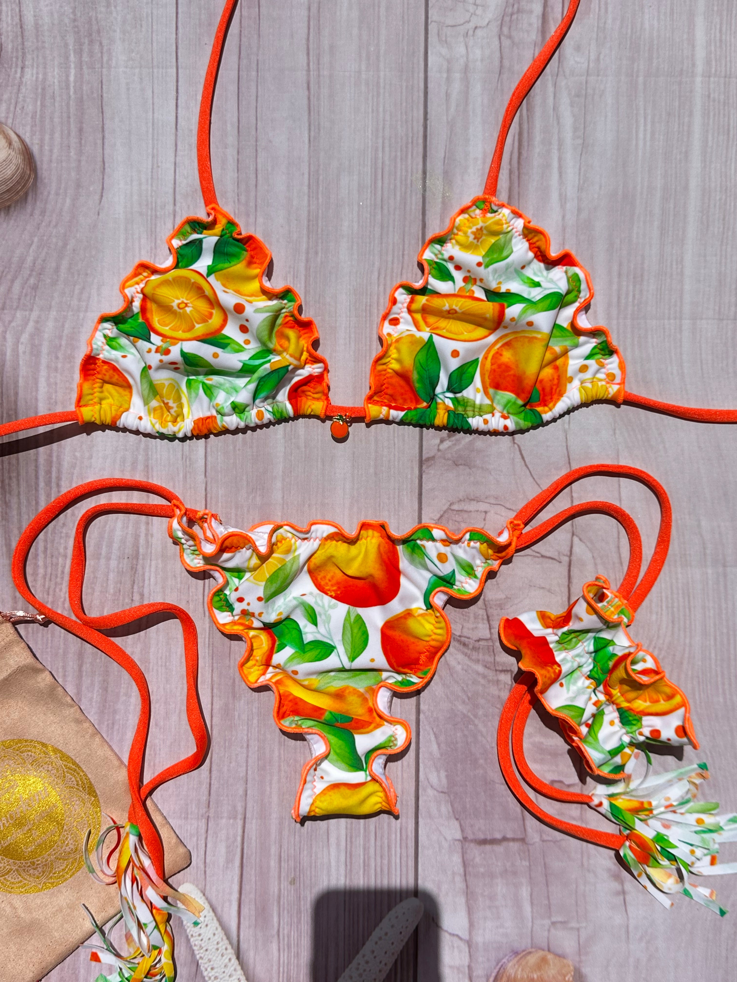 Trio Color Bikini Set