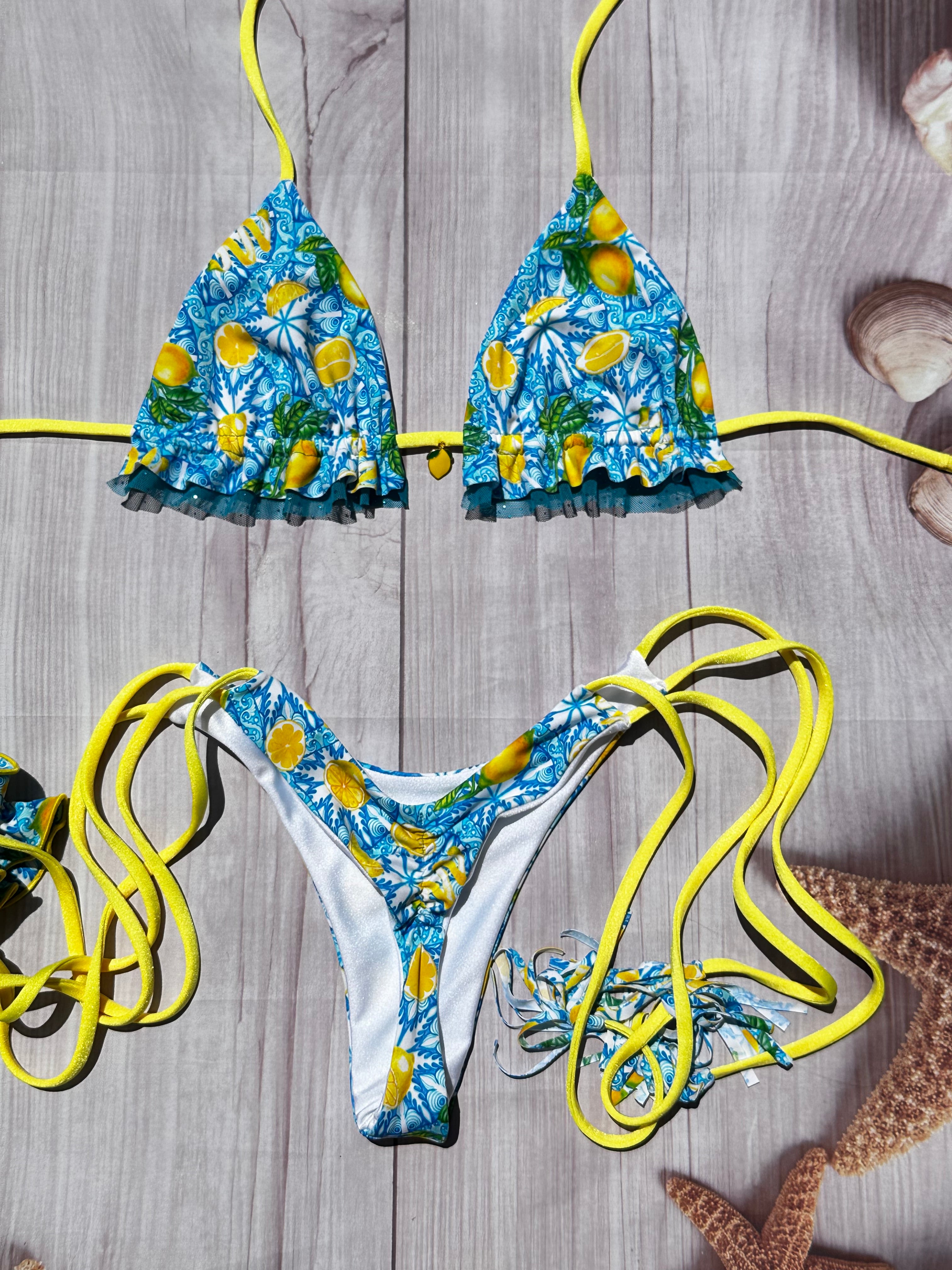 Trio Color Bikini Set