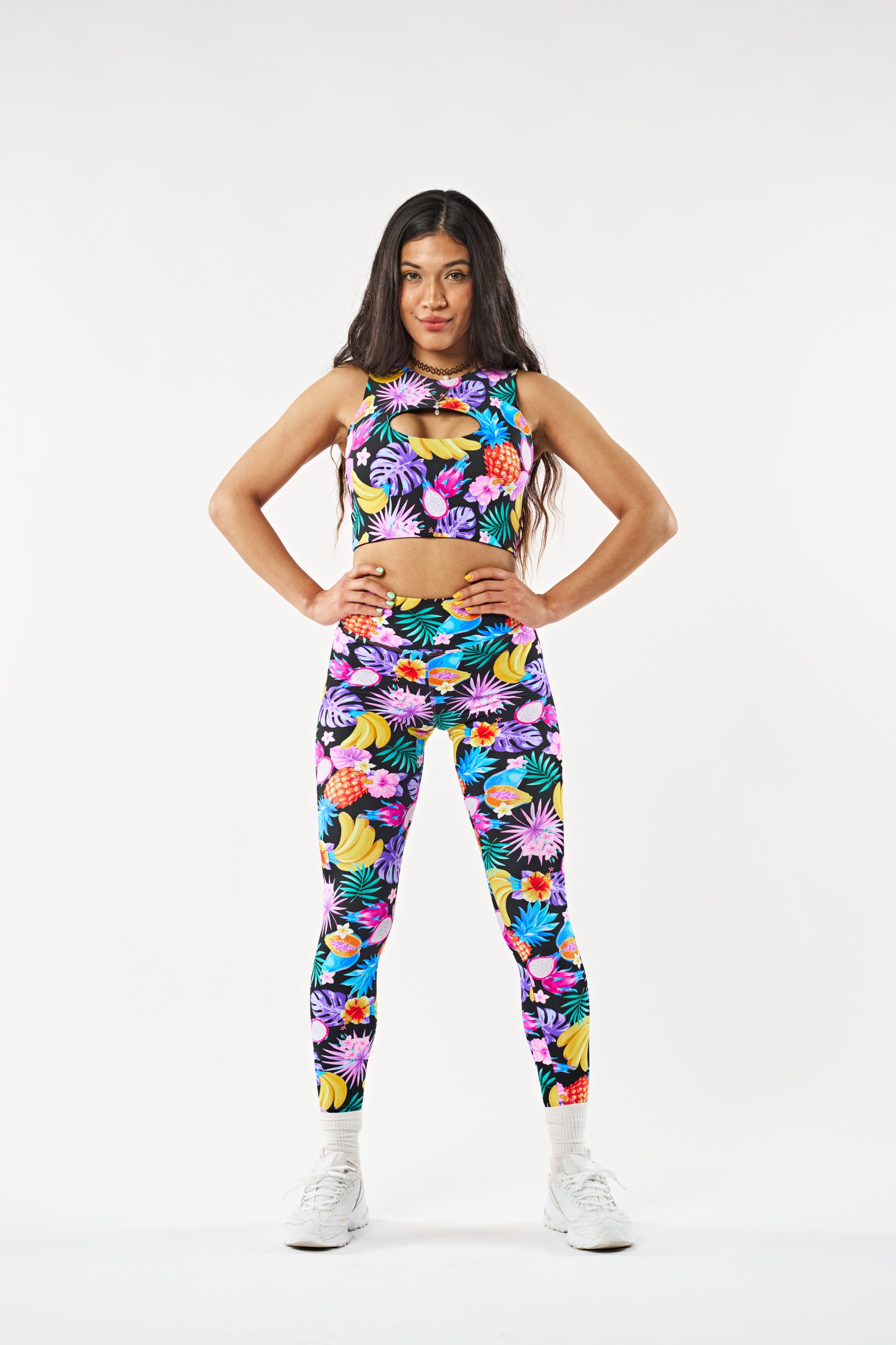 Leggings con Banda Recta