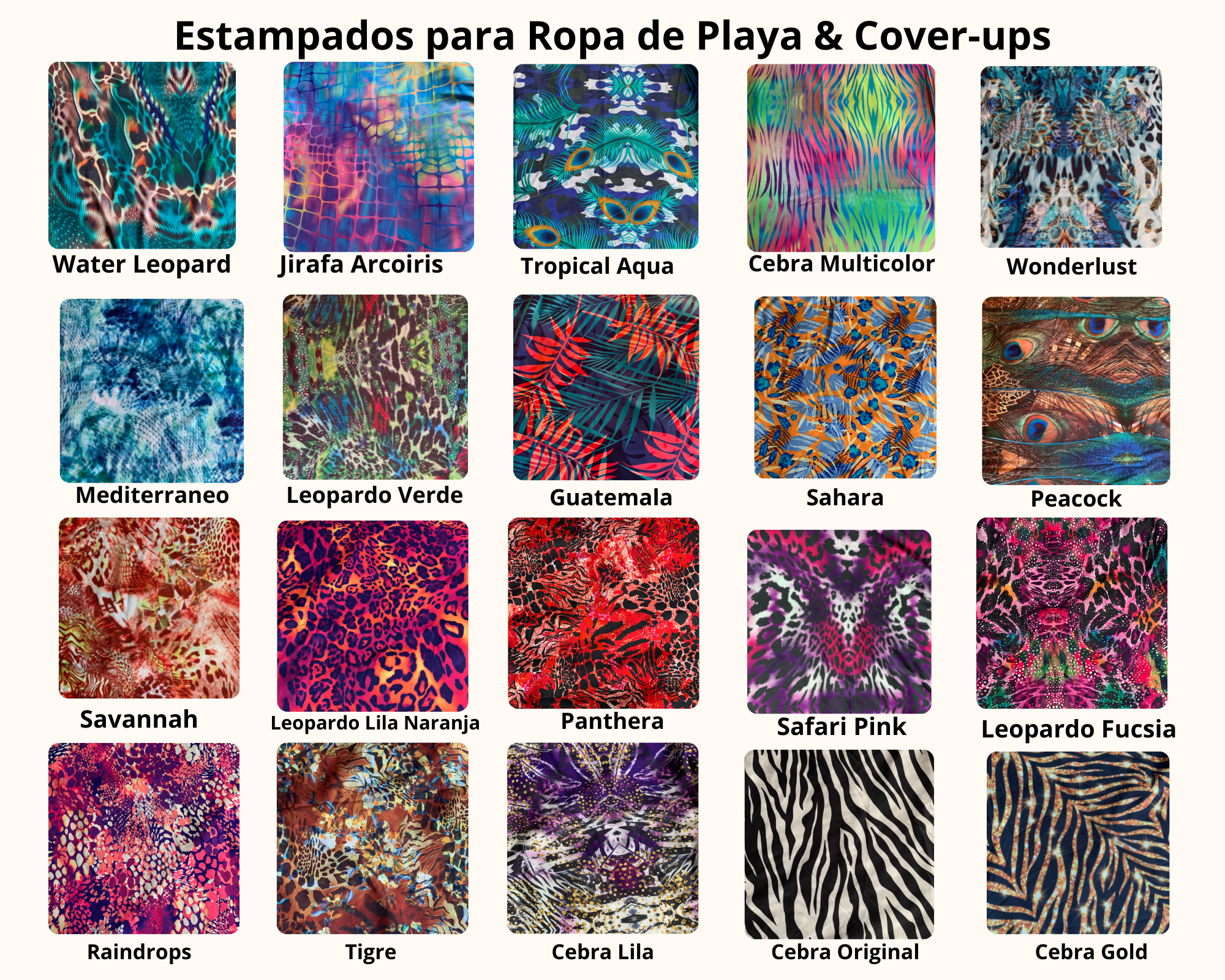 Kimono Corto Midi Estampado